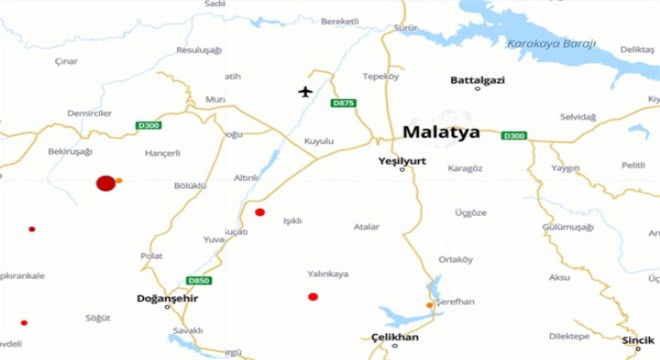 Malatya'da deprem