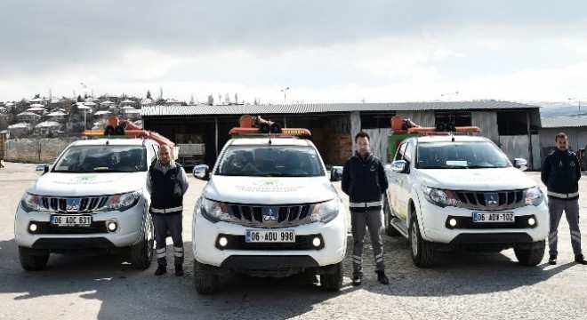 Mamak'ta larva ilaçlaması başladı