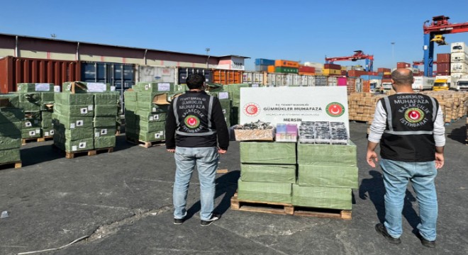 Mersin, Kapıkule ve Habur'da kaçakçılık operasyonu