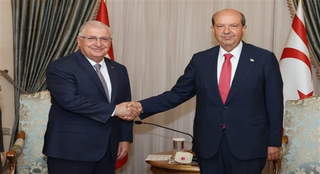 Milli Savunma Bakanı Güler'in KKTC temasları