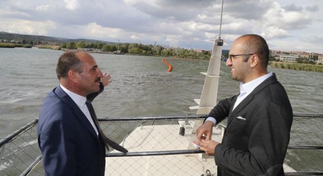 Mogan'da temizlik kıyıdan başladı