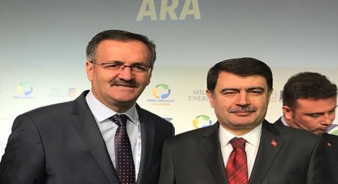 Muhittin Güney, Enerji Verimliliği Forumu ve Fuarı'na Kızılcahamam'ı temsil etti