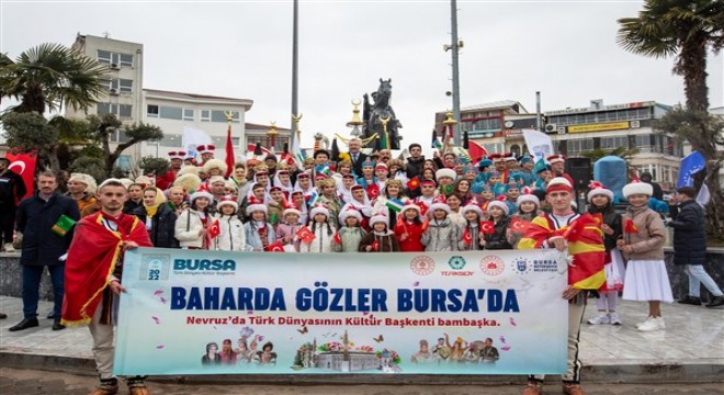 Nevruz ateşi tüm Bursa'yı ısıtıyor