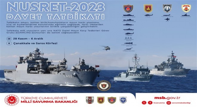 Nusret 2023 Davet Tatbikatı başladı