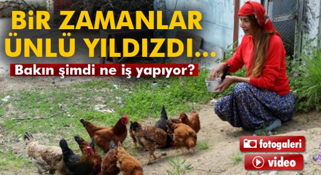 Podyumların yıldızıydı şimdi koyun otlatıp tavuk besliyor