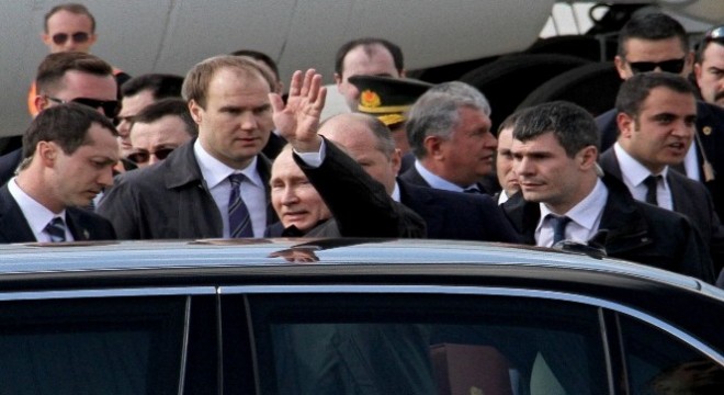 Rusya Devlet Başkanı Putin, Ankara'da
