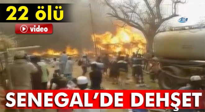 Senegal'de yangın: 22 ölü