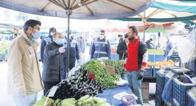 Sincan'da zabıta tam kadro sahada