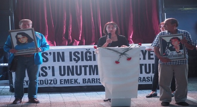 Sivas'ta katledilen aydınlar anıldı