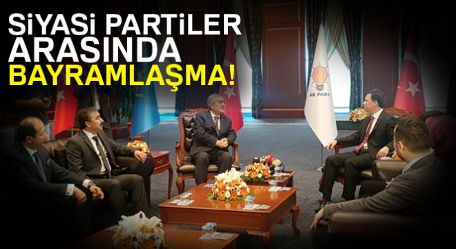 Siyasi partiler arasında bayramlaşma