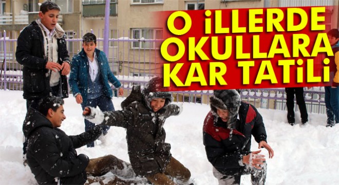 Son Dakika: Ankara, Konya, Kayseri'de yarın (27 ARALIK) okullar tatil mi? Memurlara tatil mi? Üniversite tatil mi?