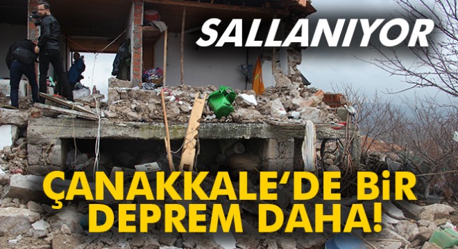 Son dakika haberi: Çanakkale'de bir deprem daha l Son depremler