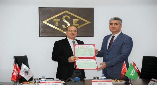 TSE'den Kilim Mobilya'ya ‘Çevre Yönetim Sistem Belgesi'