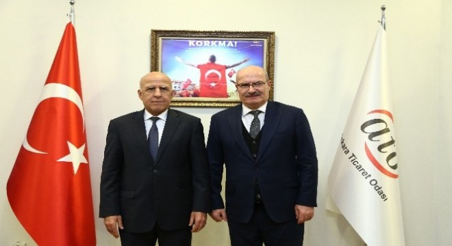 Tacikistan Büyükelçisi Rajabiyon'dan ATO'ya ziyaret