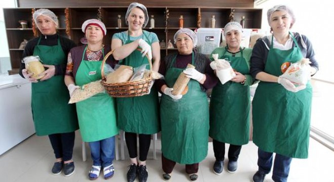 Tepe Kule'de kadın istihdamı