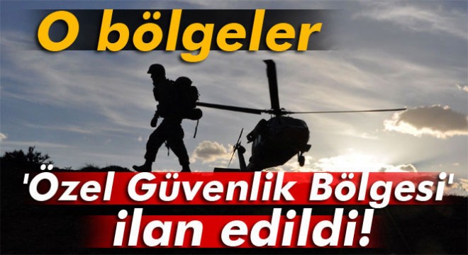 Tunceli'de 31 ayrı bölge özel güvenlik bölgesi ilan edildi
