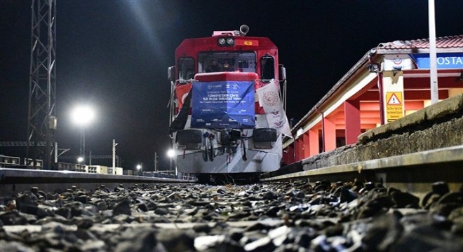 Türkiye'den ihraç malları taşıyan ilk yük treni Çin'e ulaştı