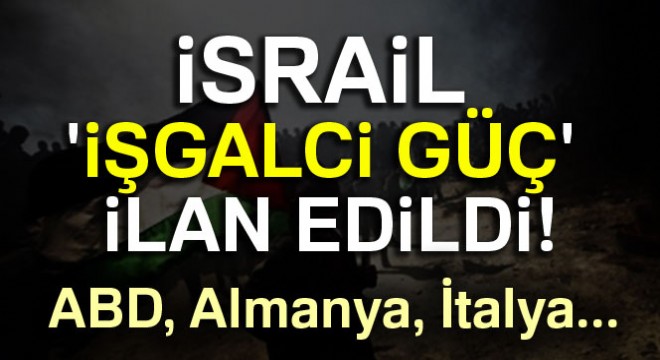 UNESCO, İsrail'in Filistin'i işgal ettiğini kabul etti