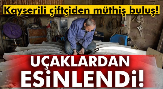 Uçaklardan esinlenip pervaneli klima sistemi için kolları sıvadı