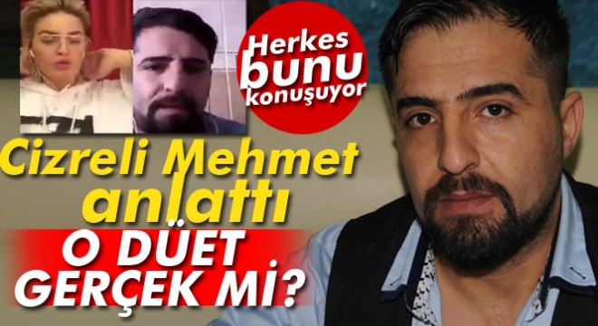 Ünlü ingiliz sanatçı ile düet yapan Cizreli Mehmet, şarkıcıyı Türkiye'ye davet etti