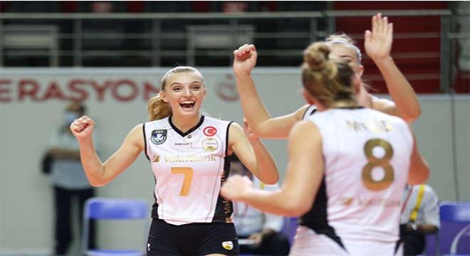 VakıfBank'tan ligde beşte beş