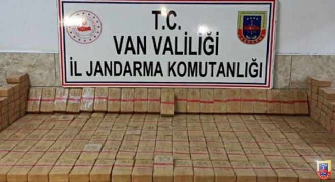 Van'da 101 kilogram eroin ele geçirildi