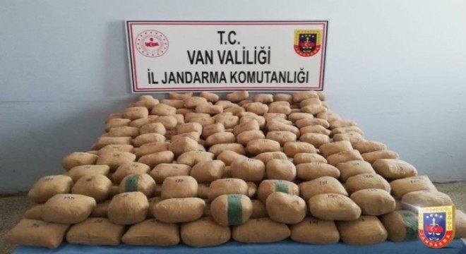 Van'da 233,5 kilogram eroin ele geçirildi