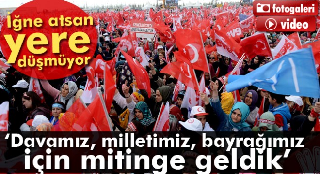 Vatandaşlar Yenikapı'ya akın etti