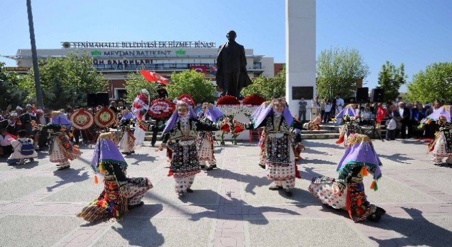 Yenimahalle'de 23 Nisan coşkusu yaşandı