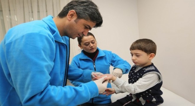 Yenimahalle'den miniklere sağlık kontrolü