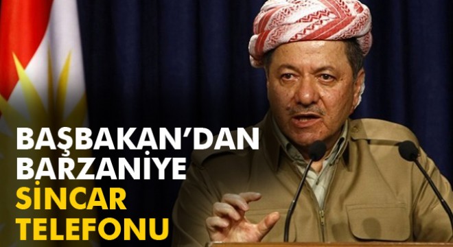 Yıldırım, Barzani ile telefonla görüştü