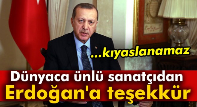 Yusuf İslam'dan Cumhurbaşkanı Erdoğan'a teşekkür