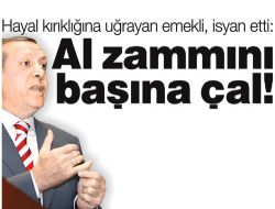 Al zammını başına çal
