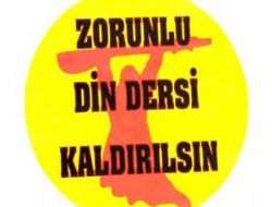 Ankara'da din dersi protestosu 