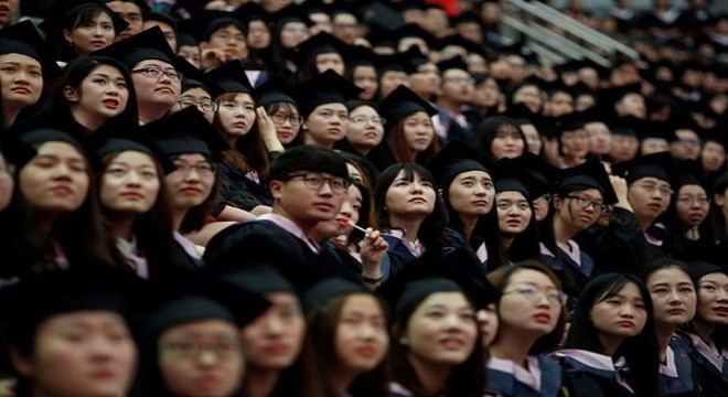 Çin'deki toplam yükseköğrenim kurumu sayısı 3 bini geçti